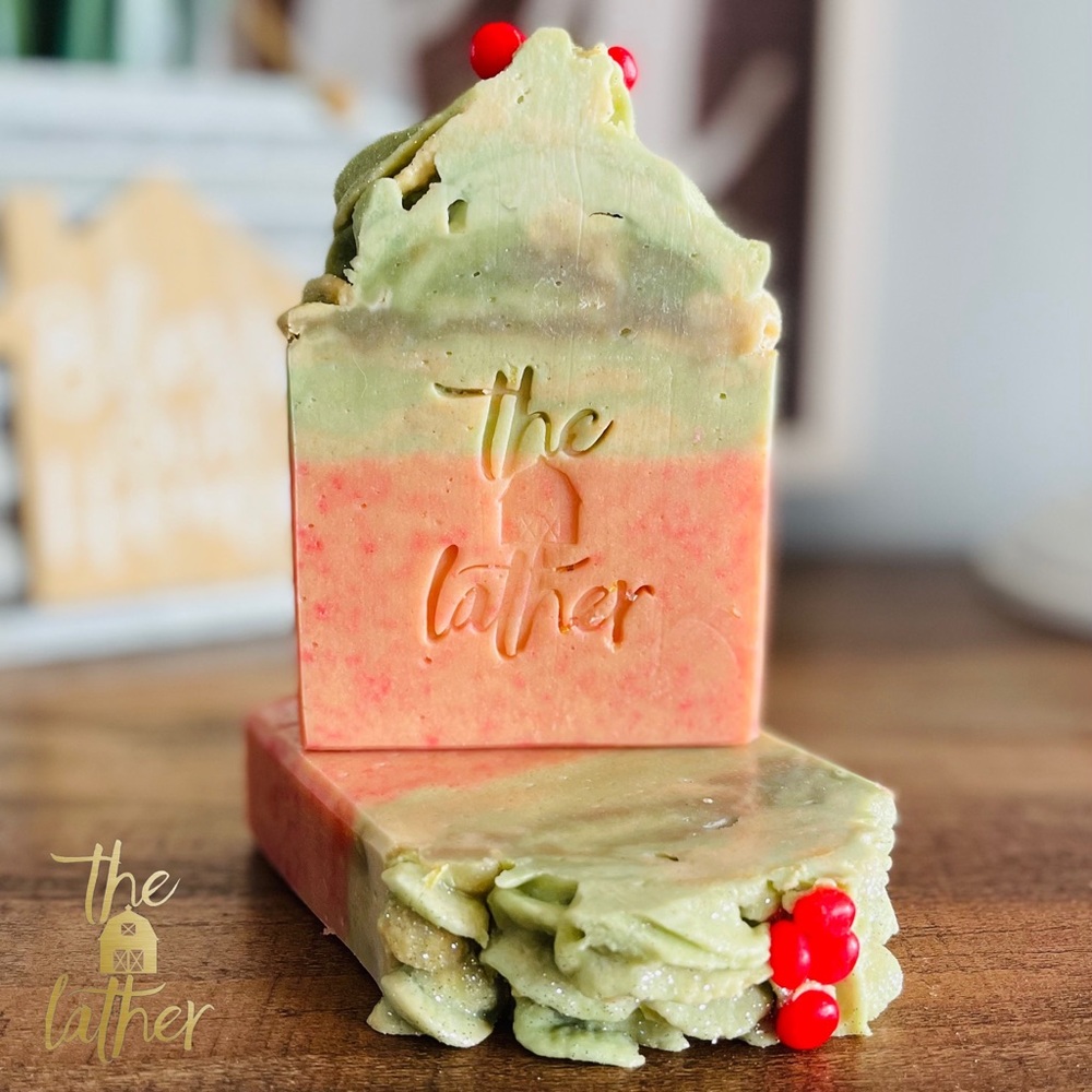 🍒Cherry Apple Goat Milk & Cream Essential Lather - Picture 2 of 2